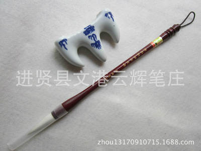 【細羊光鋒 純羊毫 云輝筆莊 文房四寶 毛筆 廠家直供 書法楷隸書】價格,廠家,圖片,毛筆,進賢縣文港云輝筆莊-