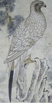 郎世寧《神鷹圖》與書法藝術 東西方交融的瑰寶